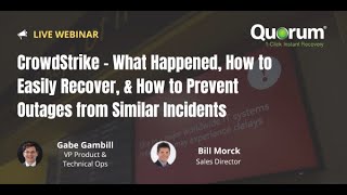 CrowdStrike: What Happened, How to Easily Recover, \u0026 How to Prevent Outages from Similar Incidents