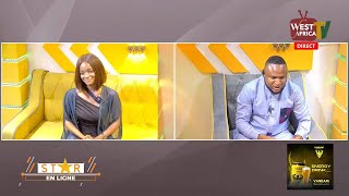 STAR EN LIGNE AVEC LA QUEEN HABIBATOU FACE A CAMPBELL SUR WEST AFRICA TV