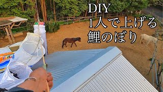 DIY 鯉のぼり