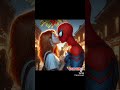 MARY JANE AND SPIDERMAN KISSING