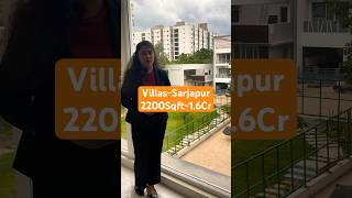 Ready to Move Villas in Sarjapur under 2Cr | ☎️ 9019849801 #villas #bangalore #readytomove #shorts