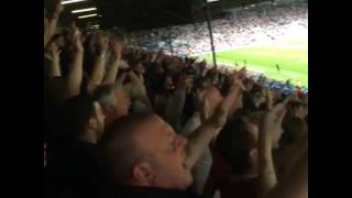Birmingham City Fans Singing "Keep Right On" Song Away At Leeds
