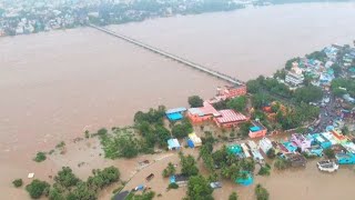 Scary 😰Pennai River flooding due to Fengal Cyclone | Fengal effects | Thirukovilur floods | Flood 😨😨