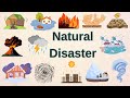 Natural Disaster | Natural Disaster Name For Kids | Natural Disaster Name In English | Quizzy Kido