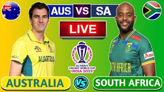 🔴Live: Australia vs South Africa Live world Cup | Live Cricket Scores & Gameplay | Today Match Live