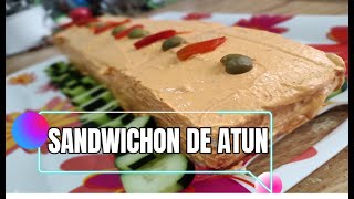 Como hacer sandwichon de atún