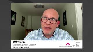 How does Nottingham compete with other cities to attract scaleups to locate?