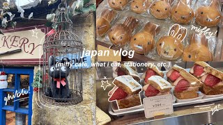 JAPAN VLOG 🍞: what i eat, miffy cafe, stationery shopping, onsen room, etc.