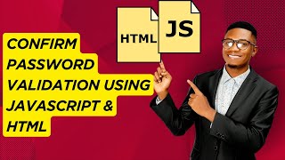 🔒 Confirm Password Validation using JavaScript & HTML ✅ | Easy Tutorial for Beginners 💡
