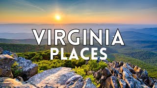 TOP 10 BEST PLACES TO VISIT IN VIRGINIA #travel #virginia