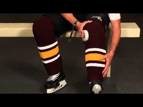 How To Tape Your Shin Pads And Hockey Socks - Howies Hockey Tape How To Tape Your Shin Pads And Hockey Socks - Howies Hockey Tape