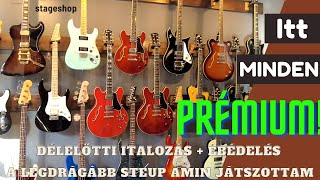 Hangszerbolt Mustra - Stageshop // Pro tippek + gyors ebéd Marciéknál🎸