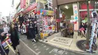 This is Harajuku in #tokyo Japan - crazy real Walkaround