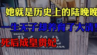 她就是历史上的陆晚晚，一生无子却养育了大清皇帝，死后成皇贵妃