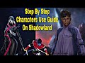 Shadowland Characters Use Guide Step By Step For Win 1 To 135 Stages 2022 - Marvel Future Fight