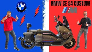 BMW CE 04 ELEKTRİKLİ MOTOSİKLET CUSTOM MMM PAKET DETAYLI İNCELEME