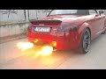 AUDI TT 1.8 T 20V WITH STRAIGHT PIPES ANTI LAG LAUNCH CONTROL