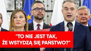 Dziennikarz do Lewicy: To nie jest tak, że wstydzą się państwo jako rząd...