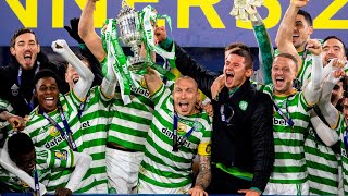 Celtic Scottish Cup 2020 Trophy Lift - Quadruple Treble