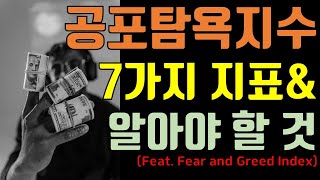 Fear and Greed Index 공포탐욕지수 - 내가 투자할 때 자주 참고하는 이유