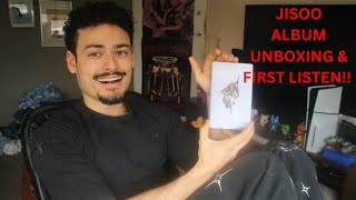 JISOO 'AMORTAGE' ALBUM UNBOXING \u0026 FIRST LISTEN!! (EARLY ACCESS)