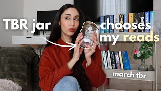 TBR prompt jar chooses my reads for March 📖⭐