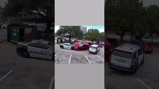 Suspects crash truck into police cars!! #police #policechase #cars #cops #policeinterceptor #random