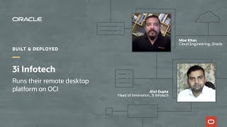 3i Infotech runs its remote desktop platform on OCI, helping users access apps from anywhere