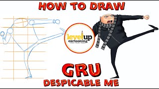 How to Draw Gru (Easy Step by Step)