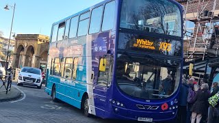 Nice B9: Arriva North East 7402/NK64 FSG Volvo B9TL Wright Eclipse Gemini 2