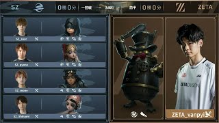 IdentityV I IJL 2022 I ZETA vs SZ I Bo1 First Half