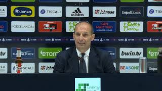 POST | CAGLIARI - JUVE 1-2 | Conferenza stampa Allegri.