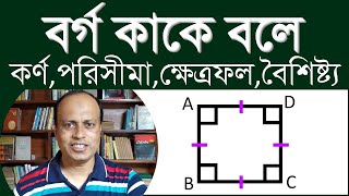 বর্গ কাকে বলে ও বর্গের খুঁটিনাটি | Borgo kake bole