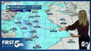 A snowy Wednesday is ahead for southern Colorado
