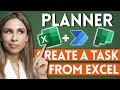 How to Create & Update Planner Tasks from Excel (or Teams)