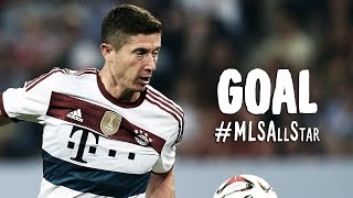 GOAL: Robert Lewandowski fires in the opening goal | MLS All-Stars vs FC Bayern München