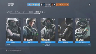 【参加型】R6S レインボーシックスシージ　新シーズンランク　初見さん歓迎　＃43