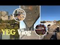 YEG VLOG| City Skyline: Louise McKinney Riverfront, Tawatina Bridge, Cloverdale Coffee & The Wall