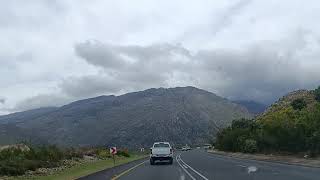 Driving through the majestic Du Toitskloof Mountains | Cape Town | South Africa