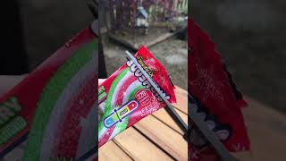 Airheads Xtremes Merry Berry! 💚❤️ #shorts #satisfyingvideo #asmr #candy