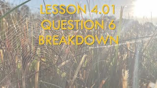 4.01 -- Question 6 Breakdown 2021