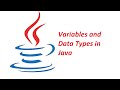 Session-1 | Basic JAVA concepts for Test automation | Variables in Java | Data types in Java