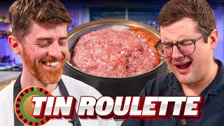 Chef vs Chef: Make a dish using 3 RANDOM tins | Tin Can Roulette