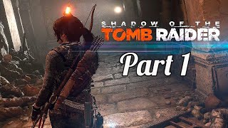 Shadow Of  The Tomb Raider | Part 1 | Lara Croft  Fans!! - Tamil LIVE
