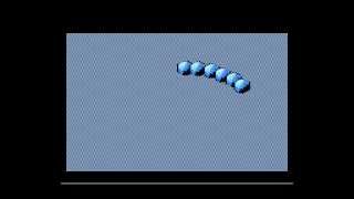 Atari 800 XL 6 software sprites 25 fps