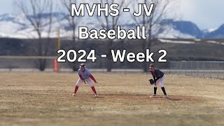 MVHS BASEBALL JV | 2023 Week 2 Double Headers | Liam #themiddlestall #mvhs #highschoolbaseball