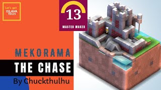 Mekorama - The Chase by Chuckthulhu, Master Makers Level 13, Walkthrough, Dilava Tech