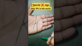 Palmistry - special X sign powers #palm #reading #reels #videos #rich #x #shorts #wealth #astrology