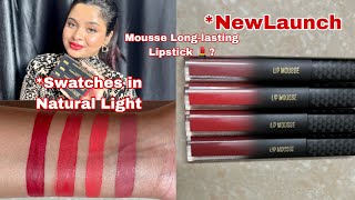 *NEW Xtraordin-Airy Lip Mousse Swatches & Honest Review ||Swatches With & Without Makeup||Shilpa Kar