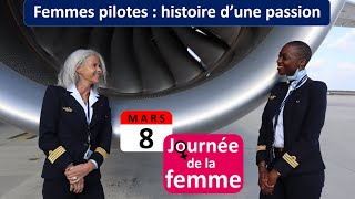 FEMMES PILOTES DE LIGNE: HISTOIRE D'UNE PASSION - Échange avec deux pilotes Air France ♀